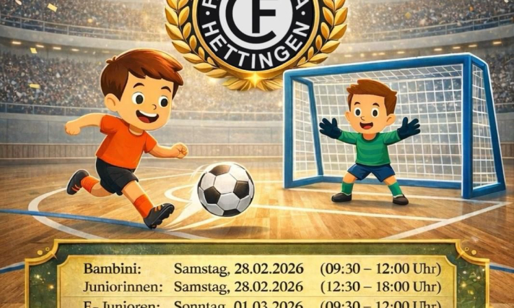 Hallenturnier des FC Viktoria Hettingen