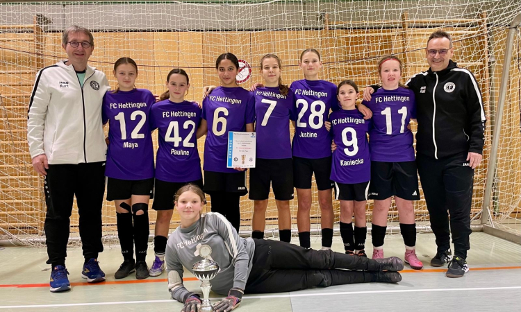 C-Juniorinnen holen Titel beim Futsal-Hallenturnier in Aschaffenburg